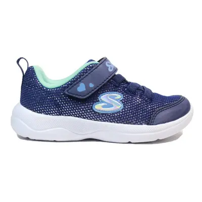 (4 (Children's)) Skech-Stepz 2.0 - Easy Peasy 302885N BLTQ Blue Mesh Childrens Trainers