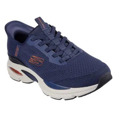 (Blue, (Adults')) Skechers Skech-Air Ventura Vanderway Textile Men's Navy/Orange Trainers