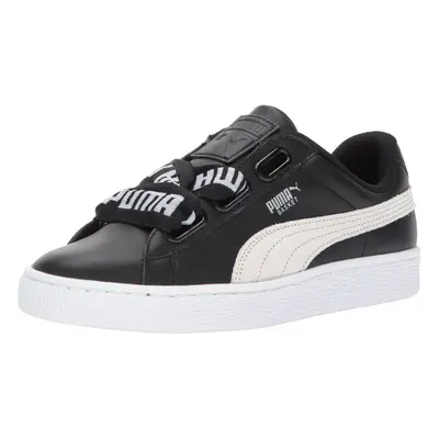 PUMA Women's Basket Heart DE Wn Puma Black-Puma White M US