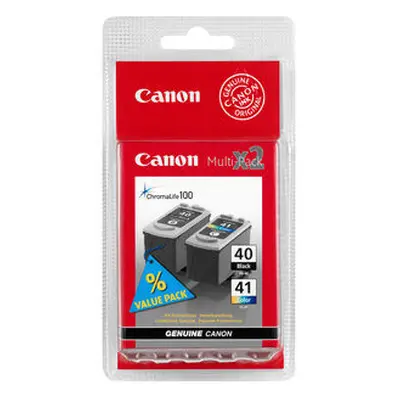 Canon Pg-40/Cl-41 Original Ink Cartridge Black Colour Inkjet / Pack 0615B043