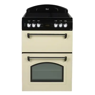 LEISURE CLA60CEC cm Electric Ceramic Cooker - Cream & Black, Cream