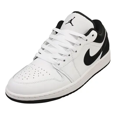 (10) Nike Air Jordan Low Mens Fashion Trainers in White Black