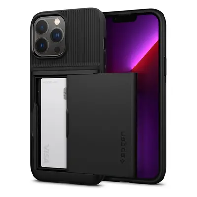 Spigen Slim Armor CS Designed for iPhone Pro Max Case (2021) - Blac