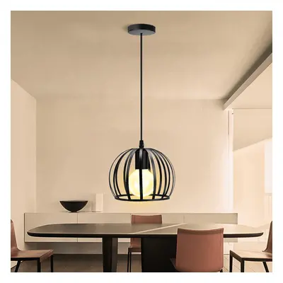 O Shape Pendant Lampholder Industrial Iron Retro Ceiling Hanging Lamp Dining Room Restaurant