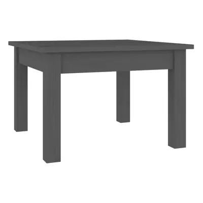 (Grey, x x cm (L x W x H)) vidaXL Coffee Table Hallway Side End Table Tea Accent Table Solid Woo