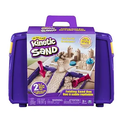 Kinetic Sand Folding Sand Box with Pounds of Kinetic Sand