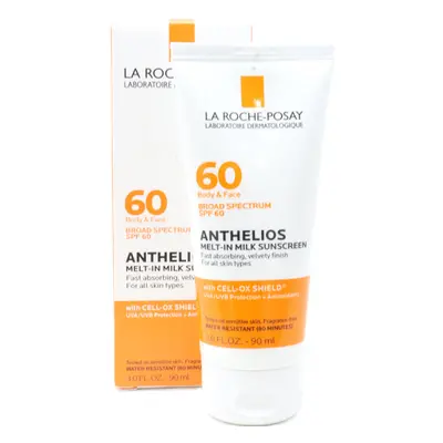 La Roche-Posay Anthelios Melt-In Milk Sunscreen Spf 3.0oz/90ml New With Box