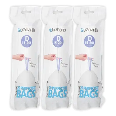 Brabantia Bin liners (15-20 litres (D), pack of