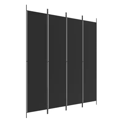 (black, x cm) vidaXL 6-Panel Room Divider Fabric Privacy Screen Paravent Multi Colours/Sizes