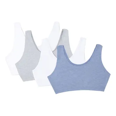 Fruit of the Loom Women's Built Up Tank Style Sports Bra Heather Grey