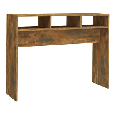 (smoked oak) vidaXL Console Table Engineered Wood Accent Couch End Side Table Multi Colours