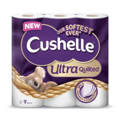 45pk Cushelle 3-Ply Ultra Quilted Toilet Tissue