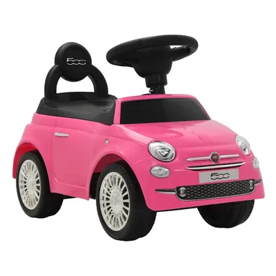 (pink) vidaXL Ride-on Car Fiat Children Toy Car Kids Riding Toy Training Vehicle