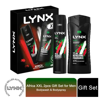 (Buy 1) Lynx Africa Duo Gift Set For Men