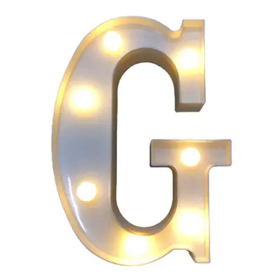 (G) LED English Letter And Symbol Pattern Night Light Home Room Proposal Decor Creative Modeling