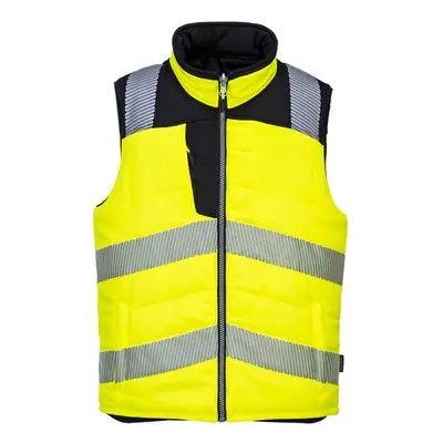 Portwest Mens PW3 Hi-Vis Reversible Body Warmer