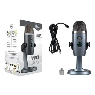 Blue Yeti Nano Premium USB Microphone - Shadow Grey