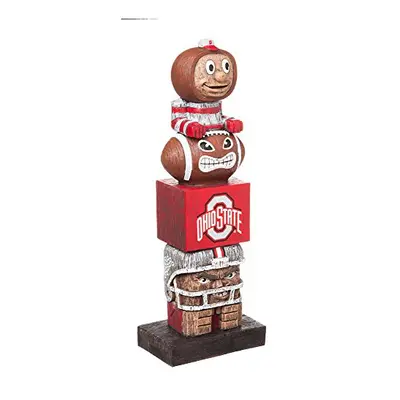 Team Sports America NCAA Ohio State Buckeyes Tiki Totem