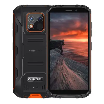 (orange) OUKITEL WP18 Pro Rugged Phone Smartphone 4GB+64GB