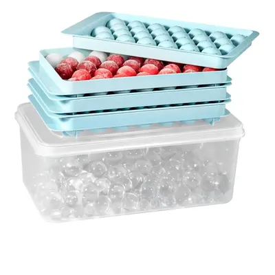 VEVOR Ice Cube Tray, Pack Balls Mini Ice Cube Tray for Freezer, 2x33pcs and 1x104pcs Sphere Ice 