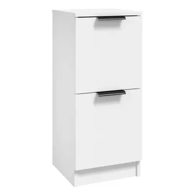 (White, 1) vidaXL Sideboards Cupboard Storage Cabinet Home Organiser Engineered Wood