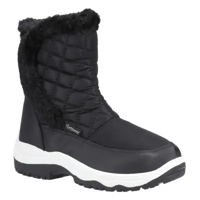 (7 UK, Black) Cotswold Womens/Ladies Butterrow Snow Boots