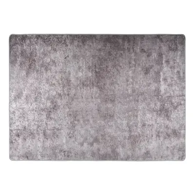 vidaXL Rug Washable Grey Anti Slip Home Living Room Floor Carpet Area Rug