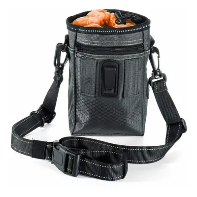 (Orange) Dog Training Walking Pet Cat Pouch Waist Belt Storage Bag Dispenser