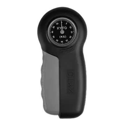 (gray) Hand Dynamometer Grip Power Strength Measurement Meter Fitness Training Gripper