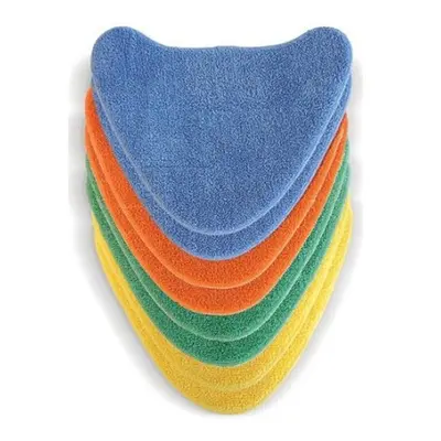 Vax Genuine Total Home 8x Hook and Loop Microfibre Multi-Colour Cleaning PadsÃÂ (Type 1)