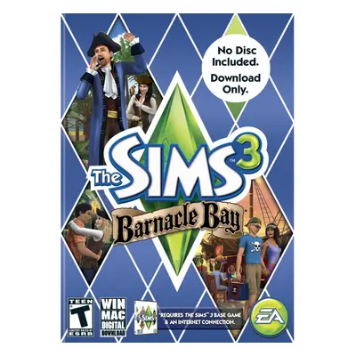 The Sims 3: Barnacle Bay [Download Code only No disc included] - PC/Mac