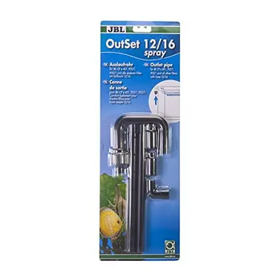 JBL OutSet spray 12/16 CristalProfi e4/7/901,2, Water outlet set with 2-part spray bar for aquar