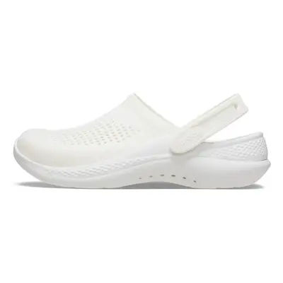 Crocs Unisex LiteRide Clogs Almost White/Almost White Men/8 Wo