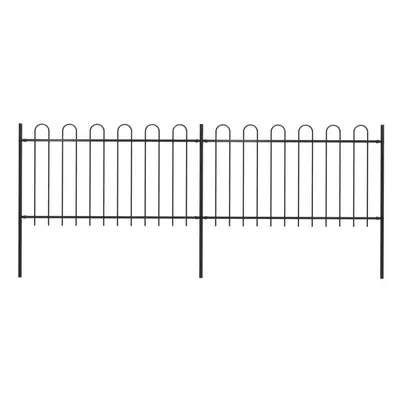 vidaXL Garden Fence Hoop 3.4x1m Outdoor Panels Barrier Border