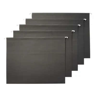 Amazon Basics Hanging File Folders Letter Size Black 25-Pack