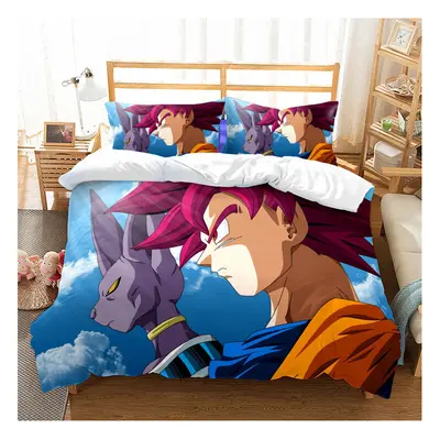 (Pattern 18, Double) Dragon Ball Bedding Single Double Duvet Cover NEW