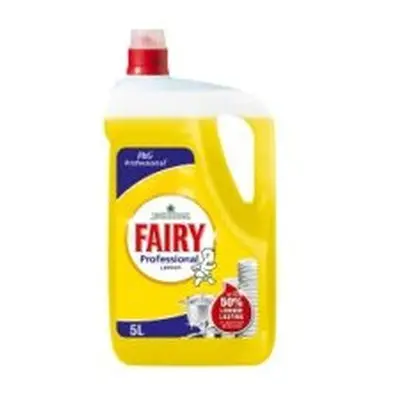 Fairy Professional Washing Up Liquid Lemon Bulk 5L (Case of 2)