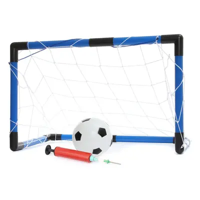 59x27x39cm Soccer Goal Net Set Youth Children Football Net Football Sports Pump Outdoor Indoor T