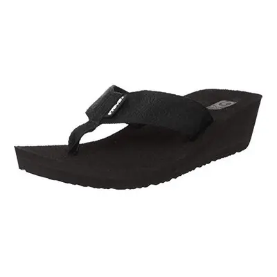 Teva Womens Mush Mandalyn Wedge 2-W,Motif Black,7 US