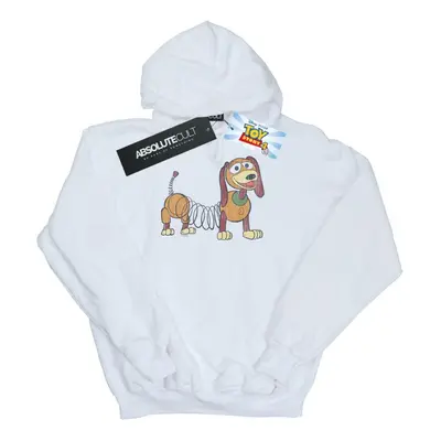 (L, White) Disney Mens Toy Story Slinky Pose Hoodie