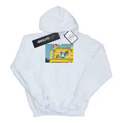 (5-6 Years, White) Disney Boys Lilo And Stitch Life Guard Hoodie