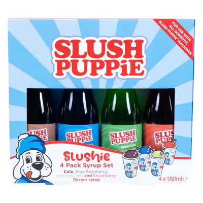 Slush Puppie Syrup Pack of Assorted Flavours.