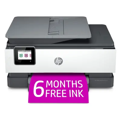 HP OfficeJet Pro 8025e Wireless Color All-in-One Printer with bonus free months Instant Ink with