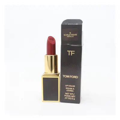 (16 Scarlet Rouge Metallic) Tom Ford 'Lip Color' Rouge a Levres 0.07oz/2g New In Box