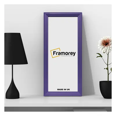 (26x18 Inch) Panoramic Size Purple Picture Frame / LW Style Wall Art Frame / Modern Photo Frames