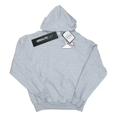 (S, Sports Grey) Disney Mens Aristocats Marie Sweet Backside Breast Print Hoodie