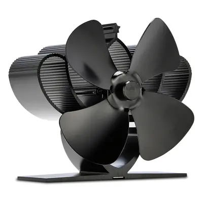 NETTA Mini Stove Fan - Blades - Heat Powered - 12cm