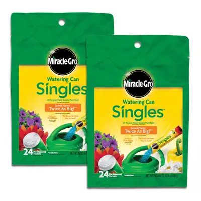 MiracleGro Watering Can Singles All Purpose Water Soluble Plant Food Pack