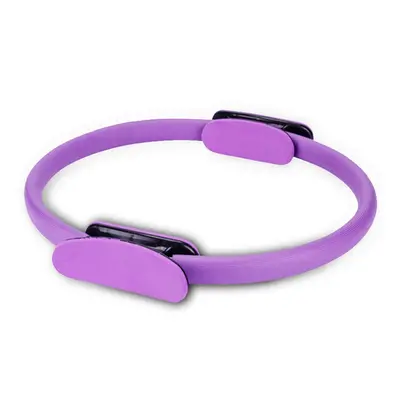 (Purple) Yoga Loop Faddish Fitness Stretch Body Soothing Curves Glass Fibre