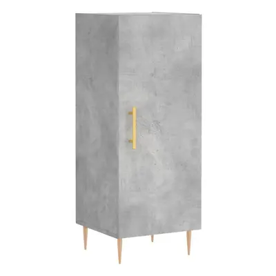 (concrete grey) vidaXL Sideboard Storage Cabinet Side Cabinet Cupboard White Engineered Wood